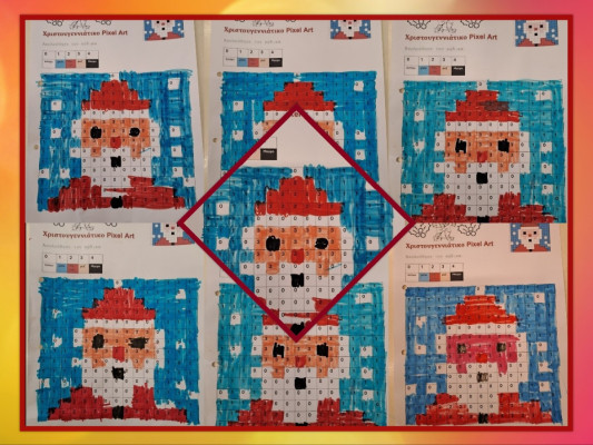 Δημιουργούμε με pixels, μετράμε, χρωματίζουμε και μαθαίνουμε!